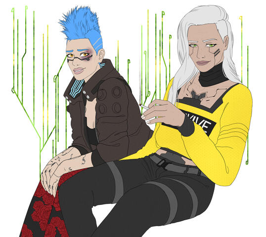 CP77 Character + V | Commission