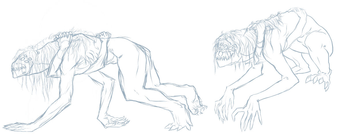Monster Sketching